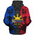 Philippines Filipinos Custom Personalised Sherpa Hoodie Tattoo Style