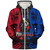 Philippines Filipinos Custom Personalised Sherpa Hoodie Tattoo Style