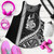 New Caledonia Women Tank Tribal Melanesian Coat Of Arms