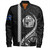 Nauru Bomber Jacket Tribal Micronesian Coat Of Arms