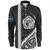 Nauru Long Sleeve Shirt Tribal Micronesian Coat Of Arms
