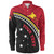 Papua New Guinea Custom Personalised Long Sleeve Shirt Polynesian Tribal Patterns Curve Style