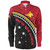 Papua New Guinea Custom Personalised Long Sleeve Shirt Polynesian Tribal Patterns Curve Style