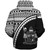 Fiji Custom Personalised Sherpa Hoodie Fijian Kesakesa Masi Patterns Curve Style