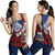 Samoa Women Tank Custom Tribal Polynesian Flag Print