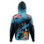Fiji Custom Personalised Hoodie Bula Si'a Fijian Flag Tapa Patterns Style