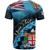 Fiji Custom Personalised T-Shirt Bula Si'a Fijian Flag Tapa Patterns Style