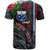Samoa Custom Personalised T-Shirt Samoa Seal Hibiscus And Plumeria With Palm Branches Vintage Style