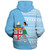 Fiji Custom Personalised Sherpa Hoodie Flash Style