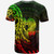 Papua New Guinea T-Shirt - Custom Personalised Polynesian Pattern Style Reggae Color 2