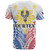 Philippines Filipinos Custom Personalised T-Shirt Filipino Sun with Eagle Style
