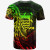 Fiji Polynesian Custom Personalised T-Shirt - Fiji Pride Reggae Version 2