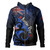 New Zealand Custom Personalised Hoodie Anzac Day Flag Maori Patterns