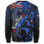 New Zealand Custom Personalised Sweatshirt Anzac Day Flag Maori Patterns