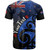 New Zealand Custom Personalised T-Shirt Anzac Day Flag Maori Patterns