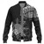 Philippines Filipinos Baseball Jacket Filipinos Sun Tribal Patterns Jasmine Flowers Style