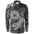 American Samoa Custom Personalised Long Sleeve Shirt Seal Tribal Patterns Tropical Flowers Curve Style