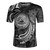 American Samoa Custom Personalised Rugby Jersey Seal Tribal Patterns Tropical Flowers Curve Style