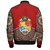 Tonga Bomber Jacket Tongan Ngatu Design