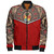 Tonga Bomber Jacket Tongan Ngatu Design