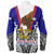 American Samoa Custom Personalised Long Sleeve Shirt American Samoa Flag With Eagle Style