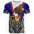 American Samoa Custom Personalised T-Shirt American Samoa Flag With Eagle Style