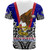 American Samoa Custom Personalised T-Shirt American Samoa Flag With Eagle Style