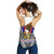 American Samoa Custom Personalised Women Tank American Samoa Flag With Eagle Style