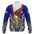 American Samoa Custom Personalised Baseball Jacket American Samoa Flag With Eagle Style