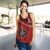 Hawaii Women Tank Lahainaluna High School With Polynesian Tribal
