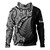 New Zealand Custom Personalised Hoodie Kia Ora Silver Ferns Style