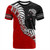 New Zealand T-Shirt Silver Fern Maori Tribal Style