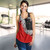 New Zealand Women Tank Silver Fern Maori Tribal Style