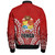 Tonga Custom Personalised Bomber Jacket Seal With Flag Style