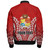 Tonga Custom Personalised Bomber Jacket Seal With Flag Style