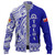 Tonga Custom Personalised Baseball Jacket Tupou College Toloa Simple Ngatu Patterns