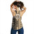 Hawaii Women Tank Polynesian Tribal Half Style