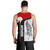 New Zealand Tank Top  Maori Aotearoa Silver Fern Symbols Tattoo