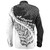 New Zealand Custom Personalised Long Sleeve Shirt Silver Fern Maori Pattern