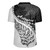 New Zealand Custom Personalised Rugby Jersey Silver Fern Maori Pattern