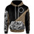 Cook Islands Polynesian Custom Personalised Hoodie - Diagonal Pattern