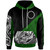 Cook Islands Polynesian Custom Personalised Hoodie - Diagonal Pattern