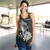 Philippines Filipinos Custom Personalised Women Tank Sampaguita Jasmine Philippines Eagle Tattoo Tribal