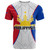 Philippines Filipinos Custom Personalised T-Shirt Flag Color Special Style
