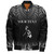 Philippines Filipinos Custom Personalised Bomber Jacket Filipino Black Fog Style