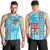 Fiji Custom Personalised Tank Top Fijian Tapa Palms Designs