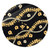 Hawaii Round Rug Curve Floral Lei