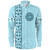 Fiji Long Sleeve Shirt Bula Vinaka Tapa Palms Designs