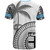 Fiji Custom Personalised T-Shirt Fijian Masi Palm Curve Style