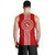 Tonga Tank Top Ngatu Tribal Pattern